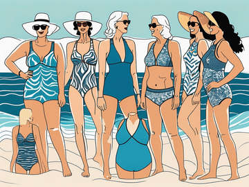 Best Bathing Suits for Women Over 50: Stylish and Comfortable Choices - WALLIEN