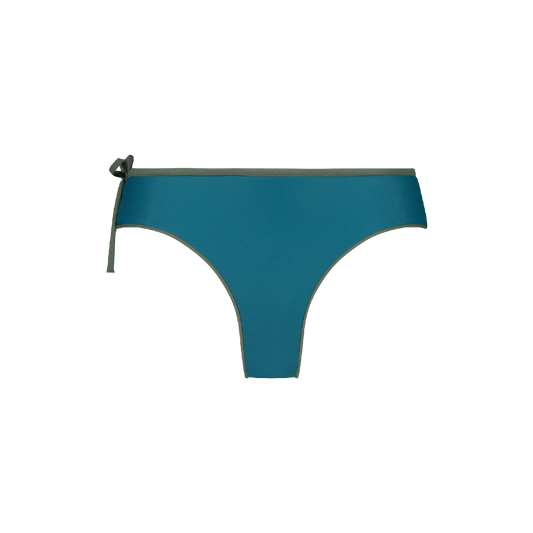 Drawstring Bottom Reversible ― Green-Teal