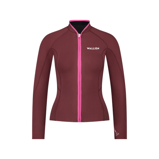 Horizonia Yulex® Jacket ― Red - WALLIEN