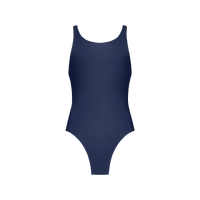 Liberty Racerback Swimsuit High Cut - Blue / Kaki