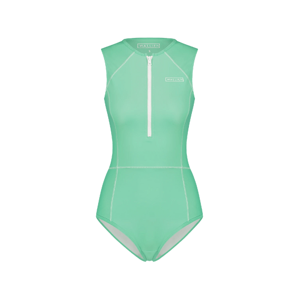 ONE PIECE SWIMSUIT - Aquamarine - WALLIEN