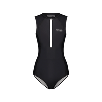 One Piece Swimsuit Full Coverage - Black